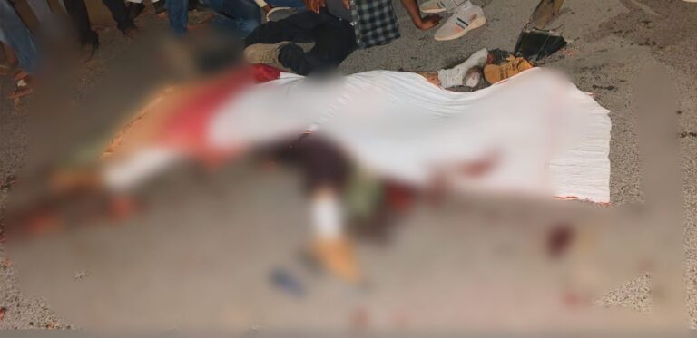 Sonbhadra News : सड़क दुर्घटना में बाइक सवार युवक की दर्दनाक मौत,ट्रेलर ने कुचला।