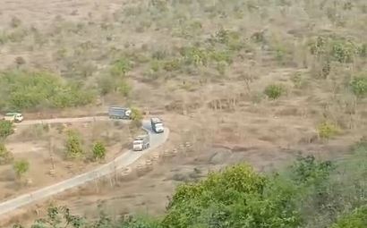 Sonbhadra News: अवैध गिट्टी परिवहन पर नहीं लग रही लगाम, कोलिया घाट और चेरूई वन मार्ग बने माफियाओं के सुरक्षित रास्ते