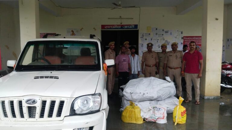 ओबरा पुलिस की बड़ी सफलता: चोरी के मामले में कबाड़ व्यवसायी समेत 5 आरोपी गिरफ्तार, लाखों का सामान और स्कार्पियो बरामद