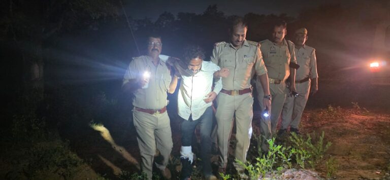 पिपरी पुलिस की बड़ी सफलता: 6 वर्षीय बालिका का अपहरण करने वाला ₹25,000 का इनामिया अभियुक्त मुठभेड़ में घायल होकर गिरफ्तार