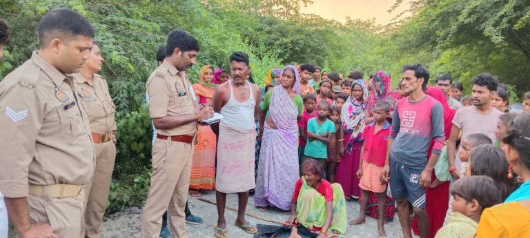 महिला ने पेड़ से लटक कर दी जान मचा कोहराम।