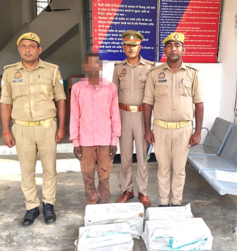 चोरी के चार बैटरी के साथ एक अभियुक्त किया गिरफ्तार।