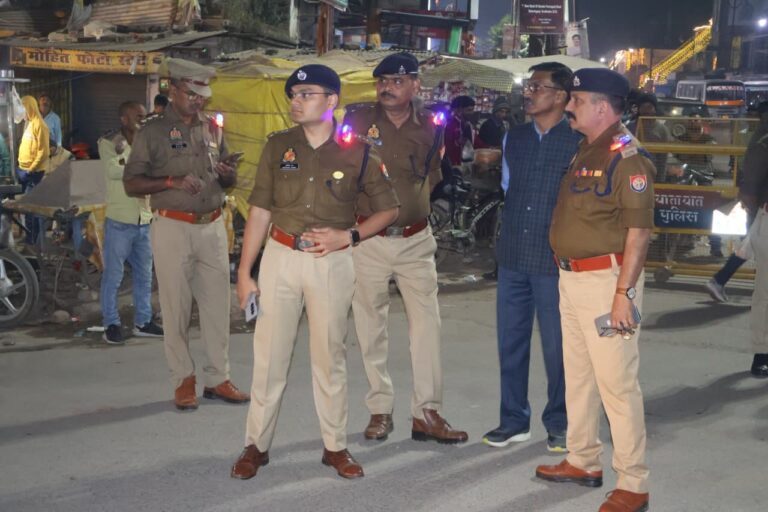 दिल्ली विस्फोट के बाद सोनभद्र में पुलिस हाई अलर्ट पर, एसपी अभिषेक वर्मा ने खुद किया सघन चेकिंग अभियान.