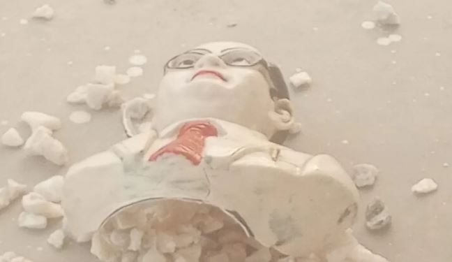 अइलकर गांव में डॉ. भीमराव आंबेडकर की मूर्ति क्षतिग्रस्त, ग्रामीणों में आक्रोश—पुलिस ने संभाला मोर्चा.