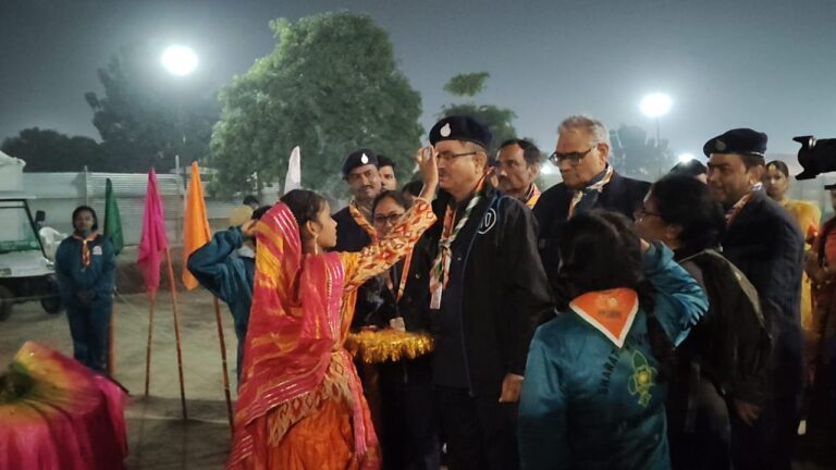 राष्ट्रीय जम्बूरी में सोनभद्र की विंध्याचल मंडल ने बनाया स्टेट गेट, हासिल की A ग्रेड की ऐतिहासिक सफलता