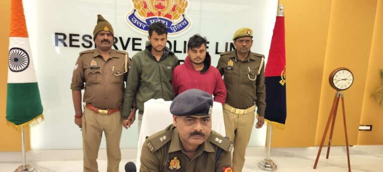 Sonbhadra News : 25 लाख की हेरोइन के साथ दो तस्कर गिरफ्तार, रॉबर्ट्सगंज पुलिस व एसओजी की संयुक्त कार्रवाई.