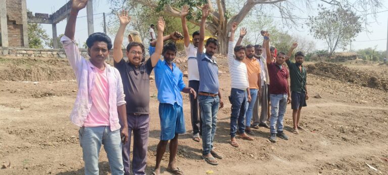 भ्रष्टाचारियों की भेंट चढ़ा चाड़ी मंदिर सुंदरीकरण कार्य